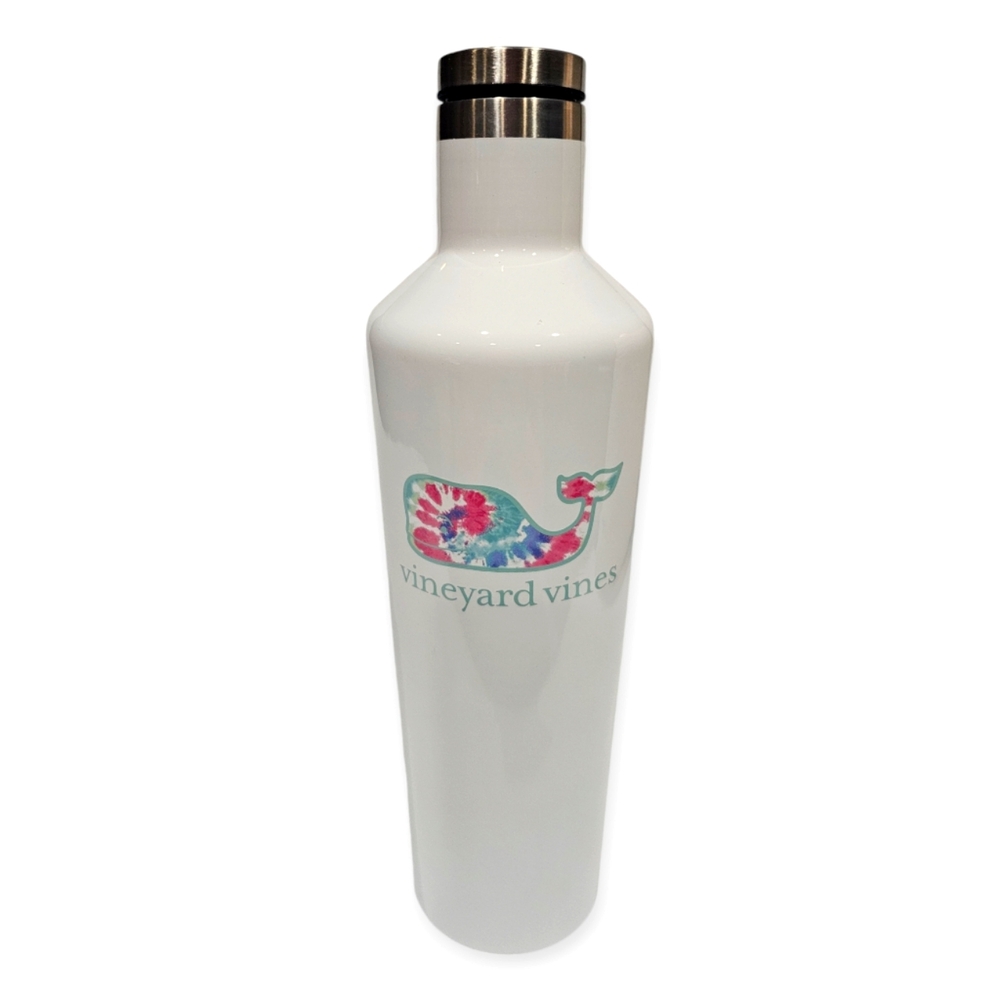 VINEYARD VINES x CORKCICLE CANTEEN WHALE TIE DYE 25 OZ